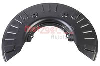 Spritzblech, Bremsscheibe