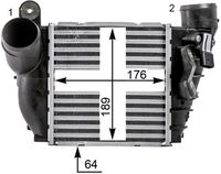 Thumbnail - Intercooler, inlaatluchtkoeler - CI22000P - MAHLE