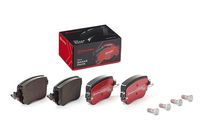 Bremsbelagsatz, Scheibenbremse