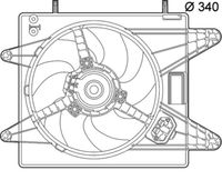 Thumbnail - Koelventilatorwiel - CFF139000P - MAHLE