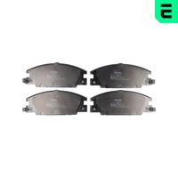 Комплект спирачно феродо, дискови спирачки BP-10264 OPTIMAL