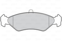 Bremsbelagsatz, Scheibenbremse