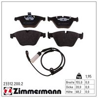 комплект спирачно феродо, дискови спирачки