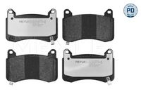 комплект спирачно феродо, дискови спирачки