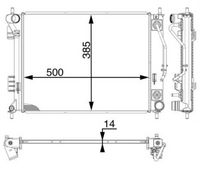 Thumbnail - Radiateur - CR2018000P - MAHLE