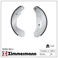 Комплект спирачна челюст 10990.100.4 ZIMMERMANN