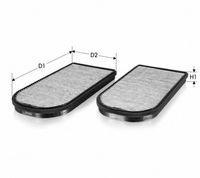 Филтър купе (поленов филтър)