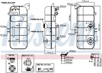 NISSENS Expansietank, koelvloeistof 6