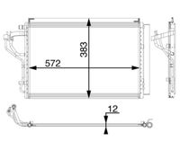 Thumbnail - Condensor, airconditioning - AC55000P - MAHLE