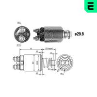 Solenoid, electromotor ERA, Cod: ZM655