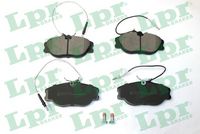 комплект спирачно феродо, дискови спирачки