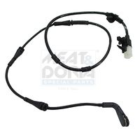 предупредителен контактен сензор, износване на накладките