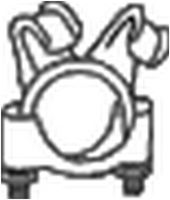 Klemmstück, Abgasanlage