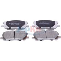 комплект спирачно феродо, дискови спирачки