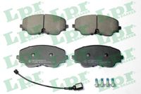 комплект спирачно феродо, дискови спирачки