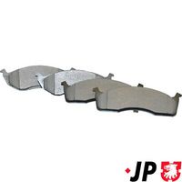 комплект спирачно феродо, дискови спирачки