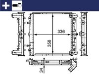 Thumbnail - Radiateur - CR383000S - MAHLE