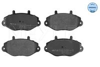 комплект спирачно феродо, дискови спирачки