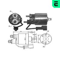 Solenoid, electromotor ERA, Cod: ZM718