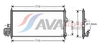 Condensator / Radiator aer conditionat AVA Clever Choice, Cod: DN5201