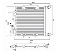 Kondensator, Klimaanlage