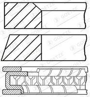комплект сегменти