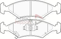 Комплект спирачно феродо, дискови спирачки CBP3936 COMLINE