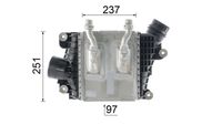 Thumbnail - Intercooler, inlaatluchtkoeler - CI332000P - MAHLE
