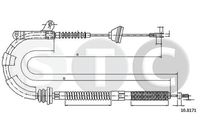 жило, ръчна спирачка