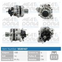 Generator / Alternator MEAT & DORIA, Cod: 5535167