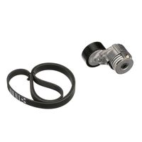 Ķīļrievu siksnu komplekts