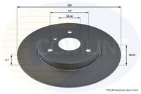 Disc frana COMLINE, Cod: ADC1681