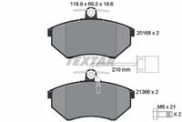 комплект спирачно феродо, дискови спирачки