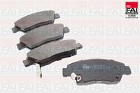 Комплект спирачно феродо, дискови спирачки BP678 FAI AutoParts