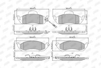 Bremsbelagsatz, Scheibenbremse