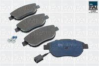 комплект спирачно феродо, дискови спирачки