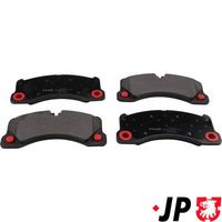 комплект спирачно феродо, дискови спирачки