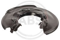 Spritzblech, Bremsscheibe