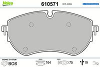 комплект спирачно феродо, дискови спирачки