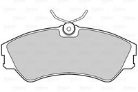 Bremsbelagsatz, Scheibenbremse