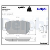 Bremsbelagsatz, Scheibenbremse
