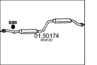 Mittelschalldämpfer