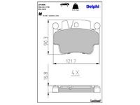 комплект спирачно феродо, дискови спирачки