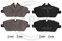 Bremsbelagsatz, Scheibenbremse