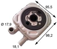 Thumbnail - Oliekoeler, motorolie - CLC165000S - MAHLE
