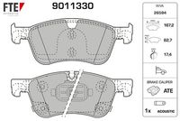 Bremsbelagsatz, Scheibenbremse