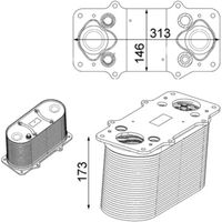 Thumbnail - Intercooler, inlaatluchtkoeler - CI232000P - MAHLE