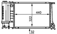 Thumbnail - Radiateur - CR495000P - MAHLE