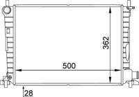 Thumbnail - Radiateur - CR381000P - MAHLE