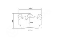 BREMBO High performance remblokkenset 3